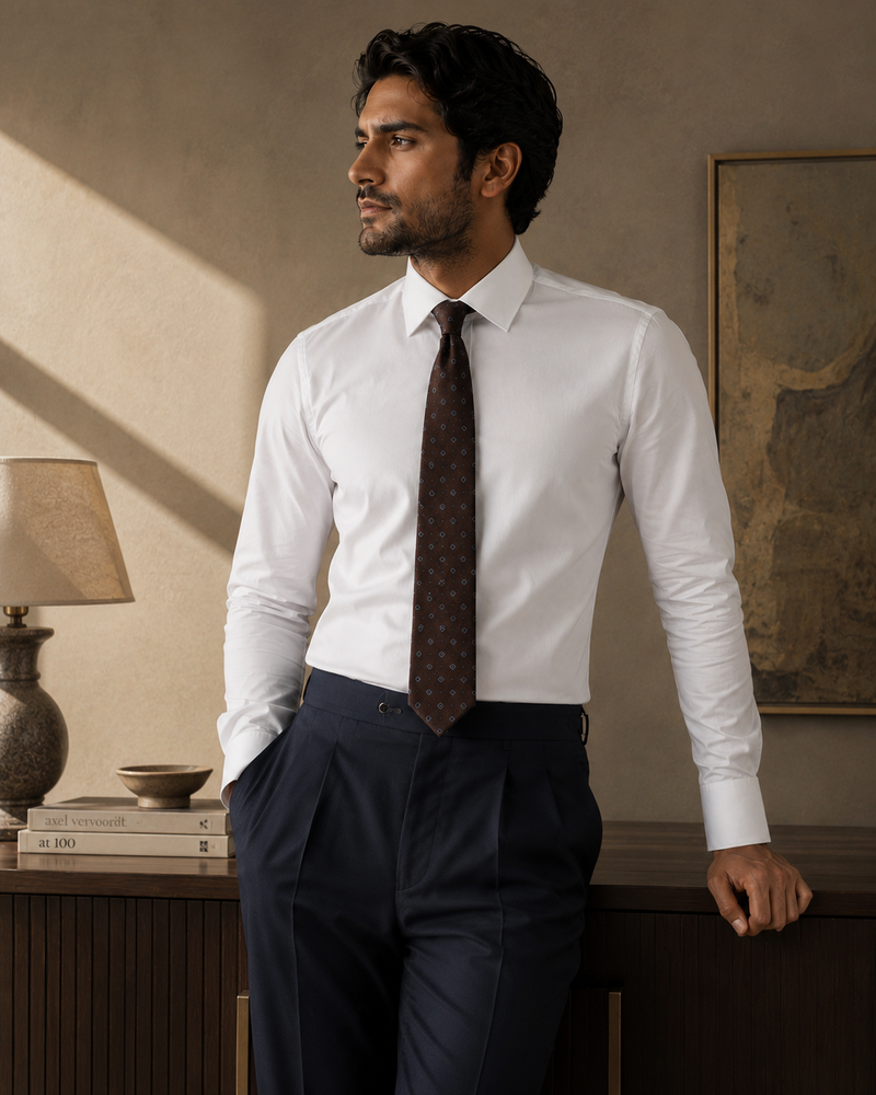EGYPTIAN COTTON DRESS SHIRT