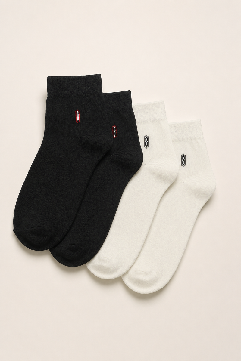 Retainer A1 No-Smell Cotton Socks (Pack of 2)
