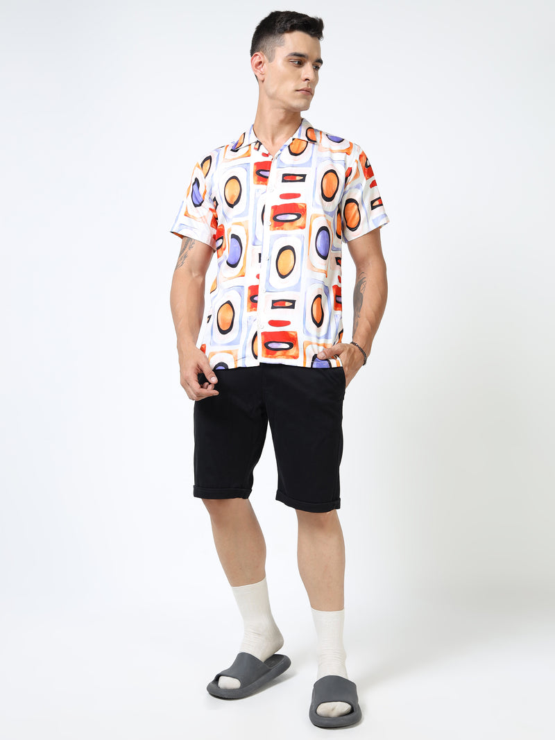 Warped Windows Cuban Shirt (Unisex)