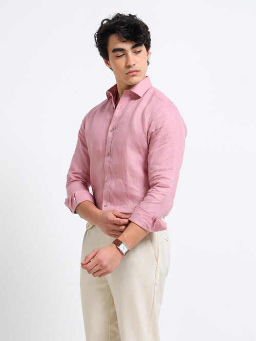 RELAXED-FIT LINEN SHIRT