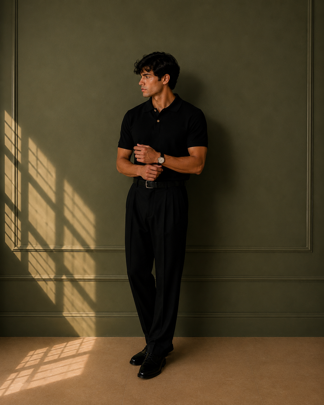 BANARA RELAXED PIQUE POLO