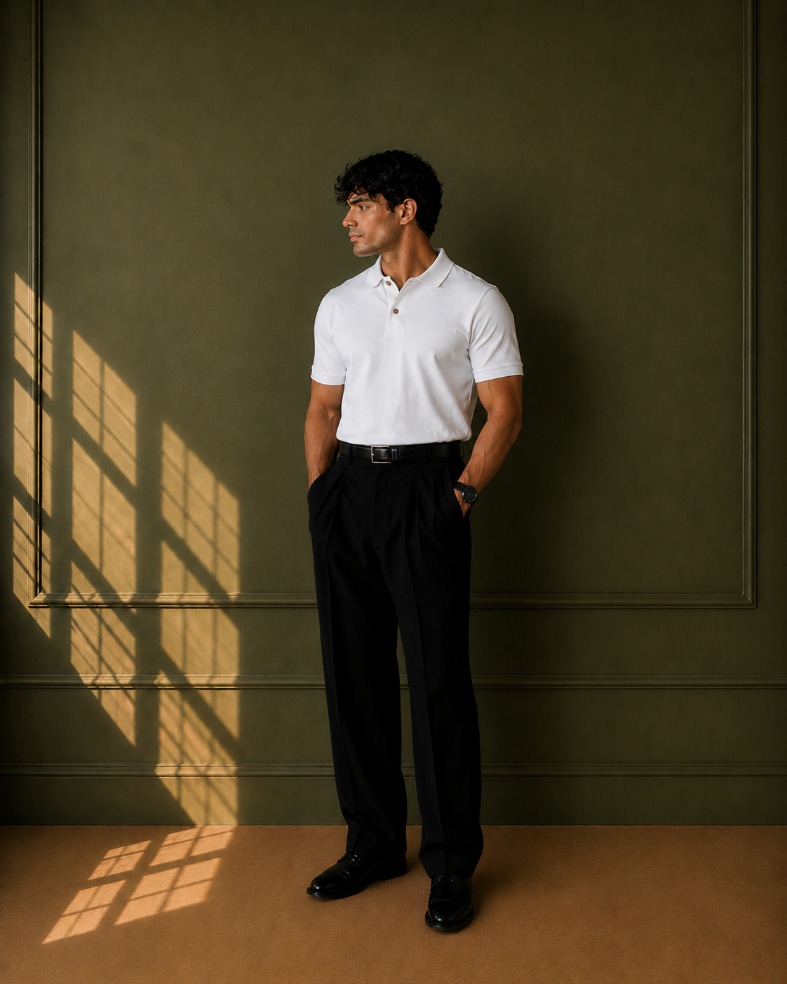 BANARA RELAXED PIQUE POLO