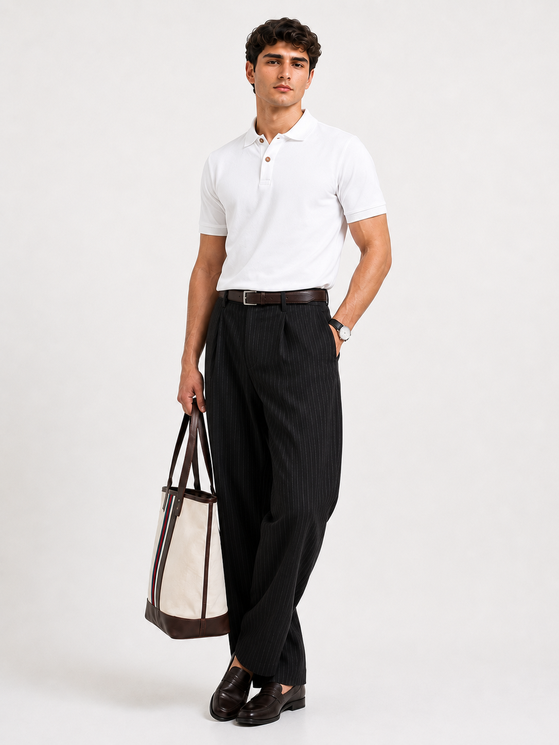 BANARA RELAXED PIQUE POLO