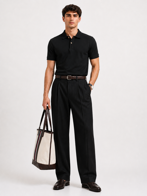 BANARA RELAXED PIQUE POLO