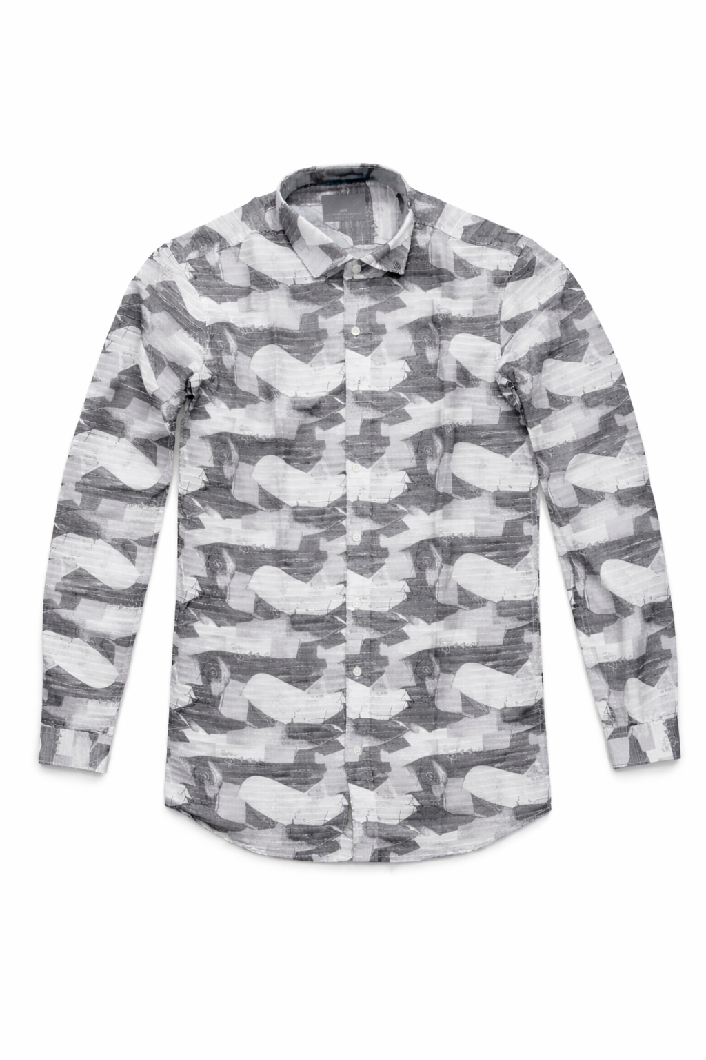 Grey Abstract Shirt