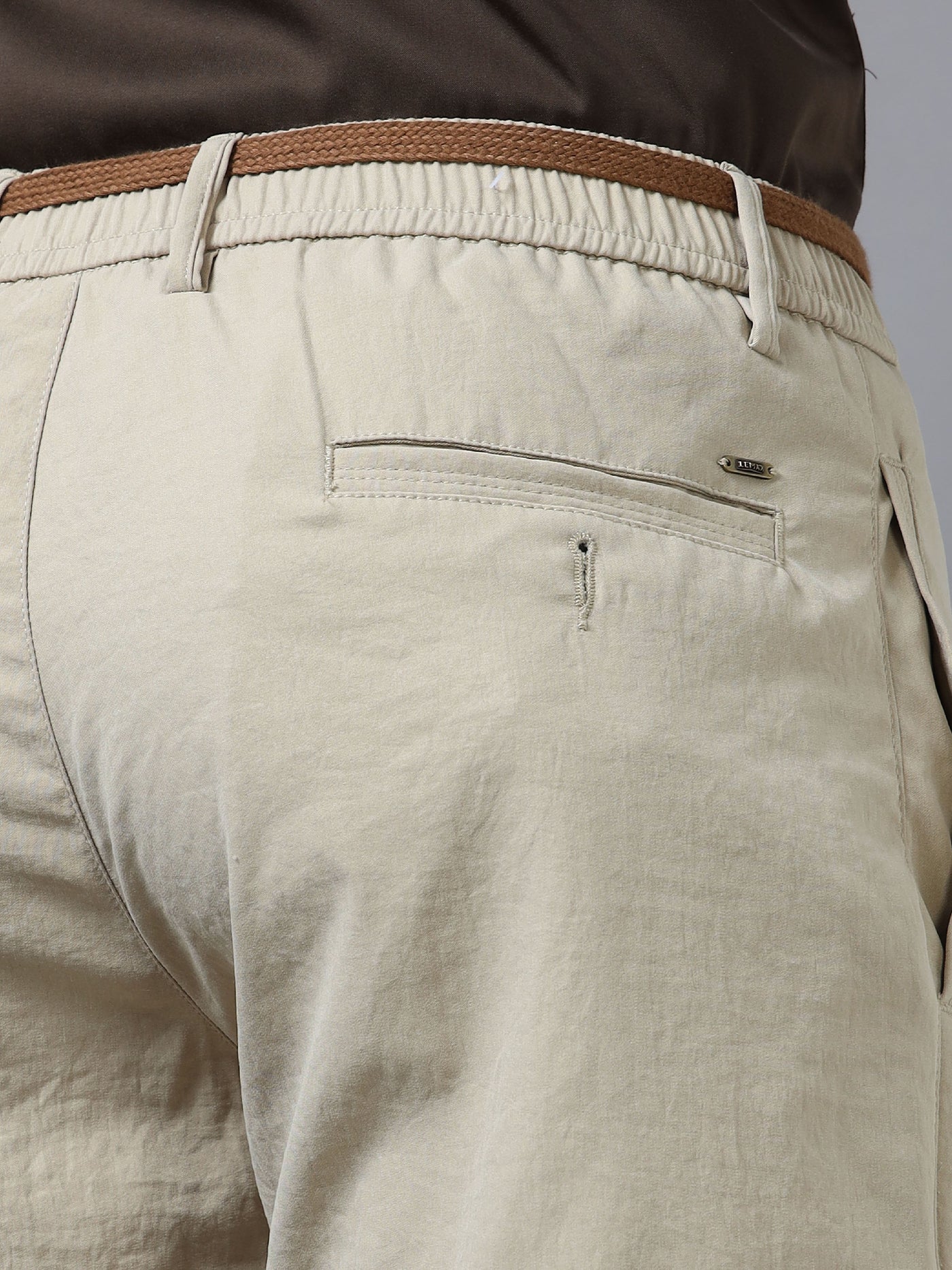 Elegant Classic Drawstring Tailored Trousers
