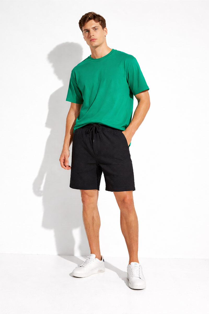 Men's Classic Seersucker Drawstring Shorts