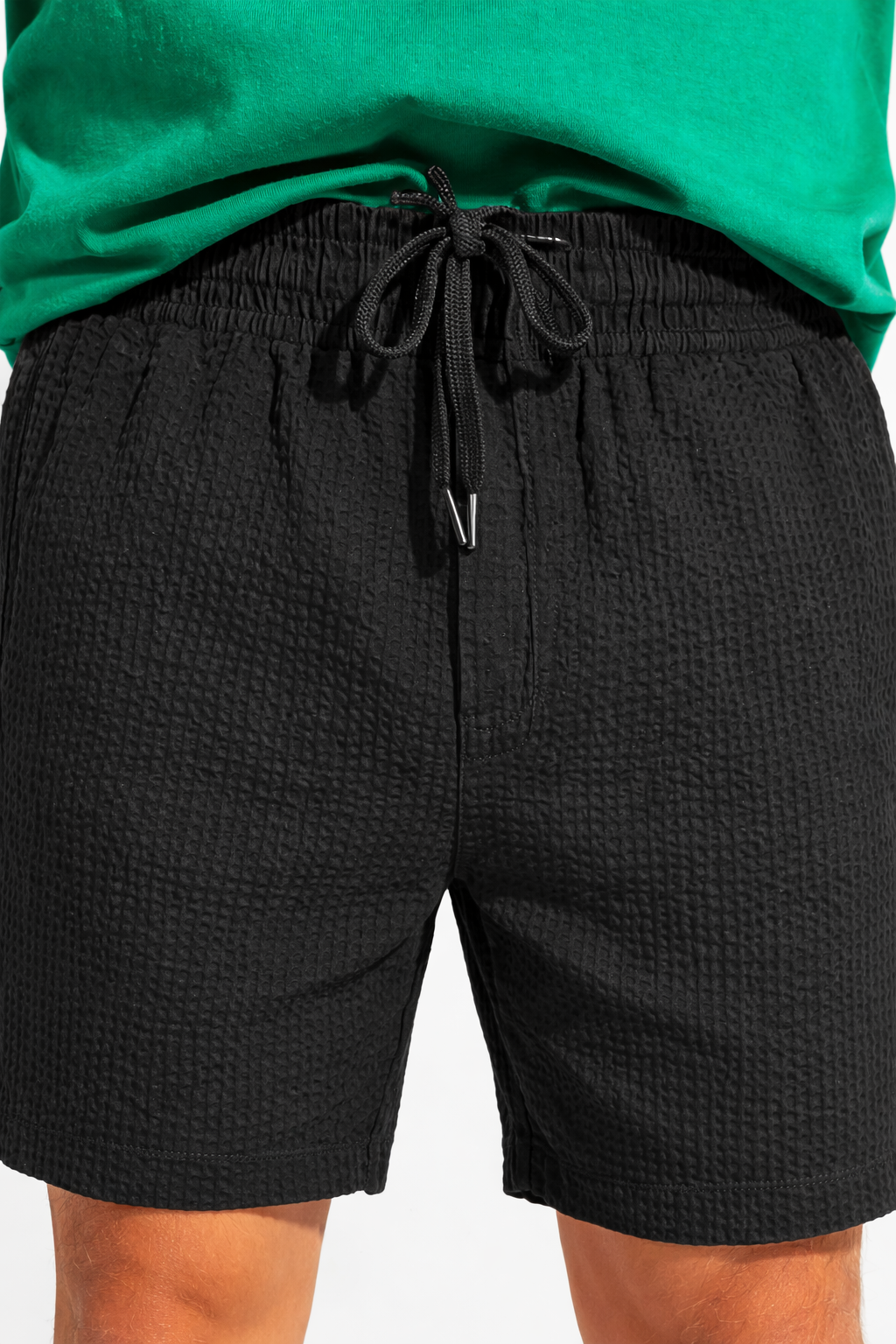 Men's Classic Seersucker Drawstring Shorts
