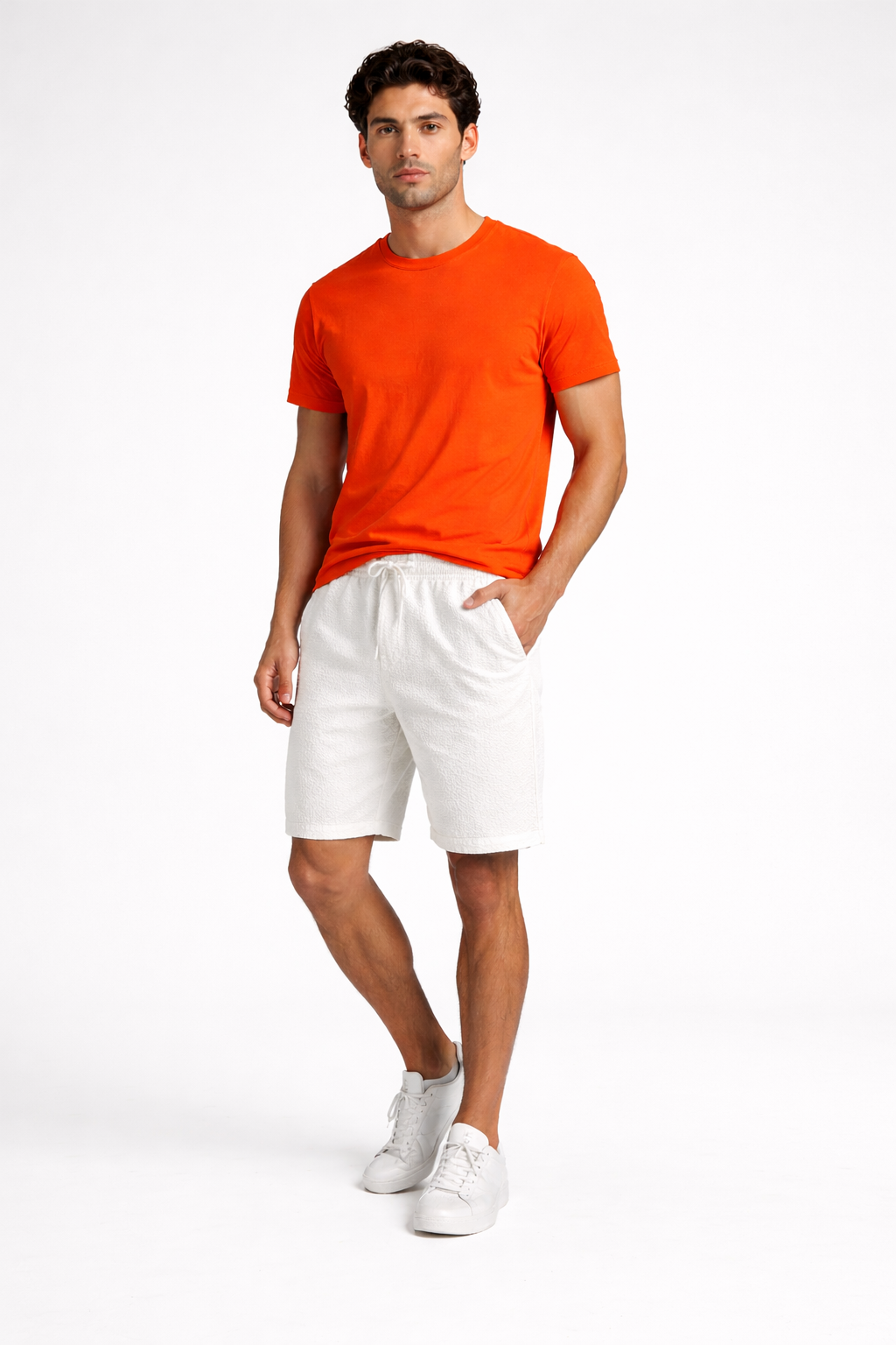 Men's Classic Seersucker Drawstring Shorts