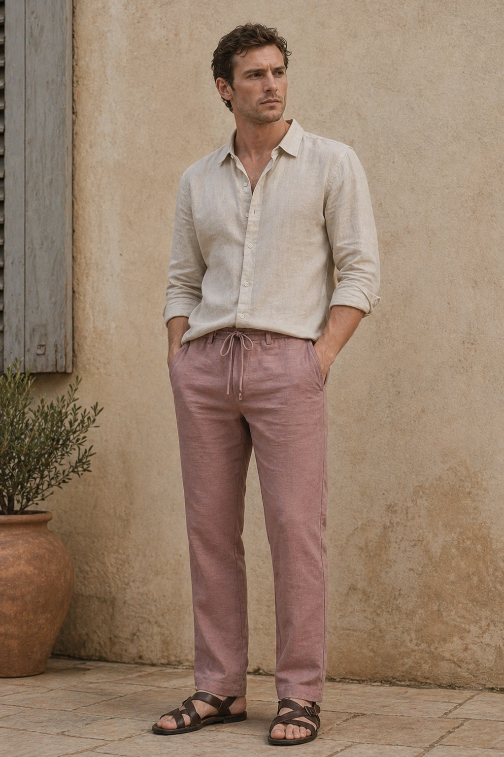 Smart Fit Casual Drawstring Pant