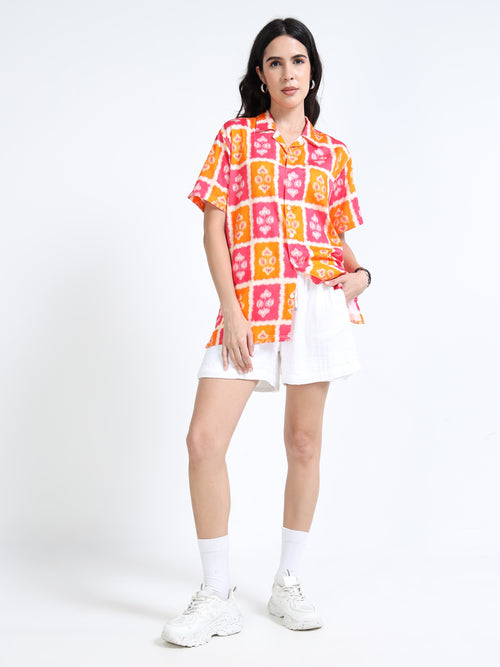 Mirage Printed Cuban Shirt