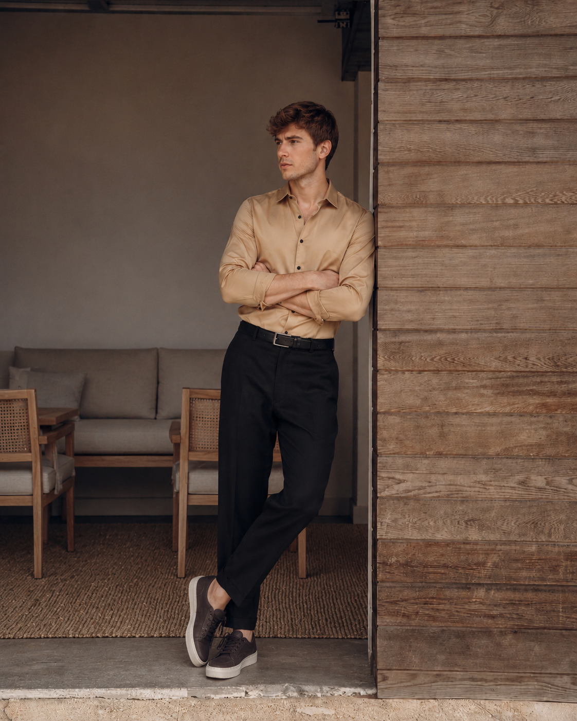 Mulbery Silk Shirt