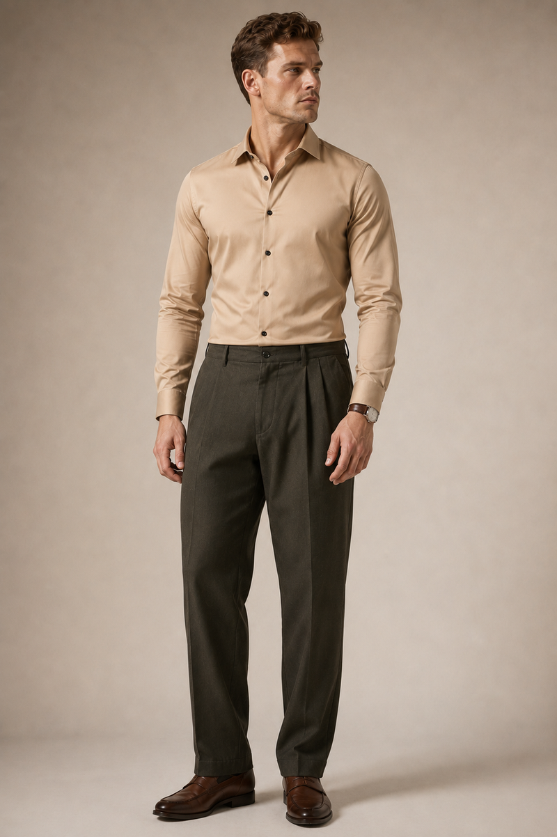 Mulbery Silk Shirt