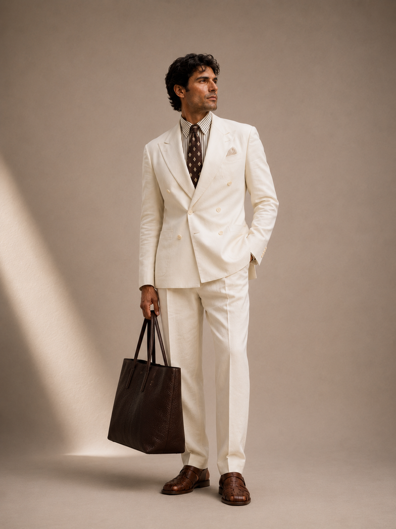 RELAXED ITALIAN TAILORED SUIT