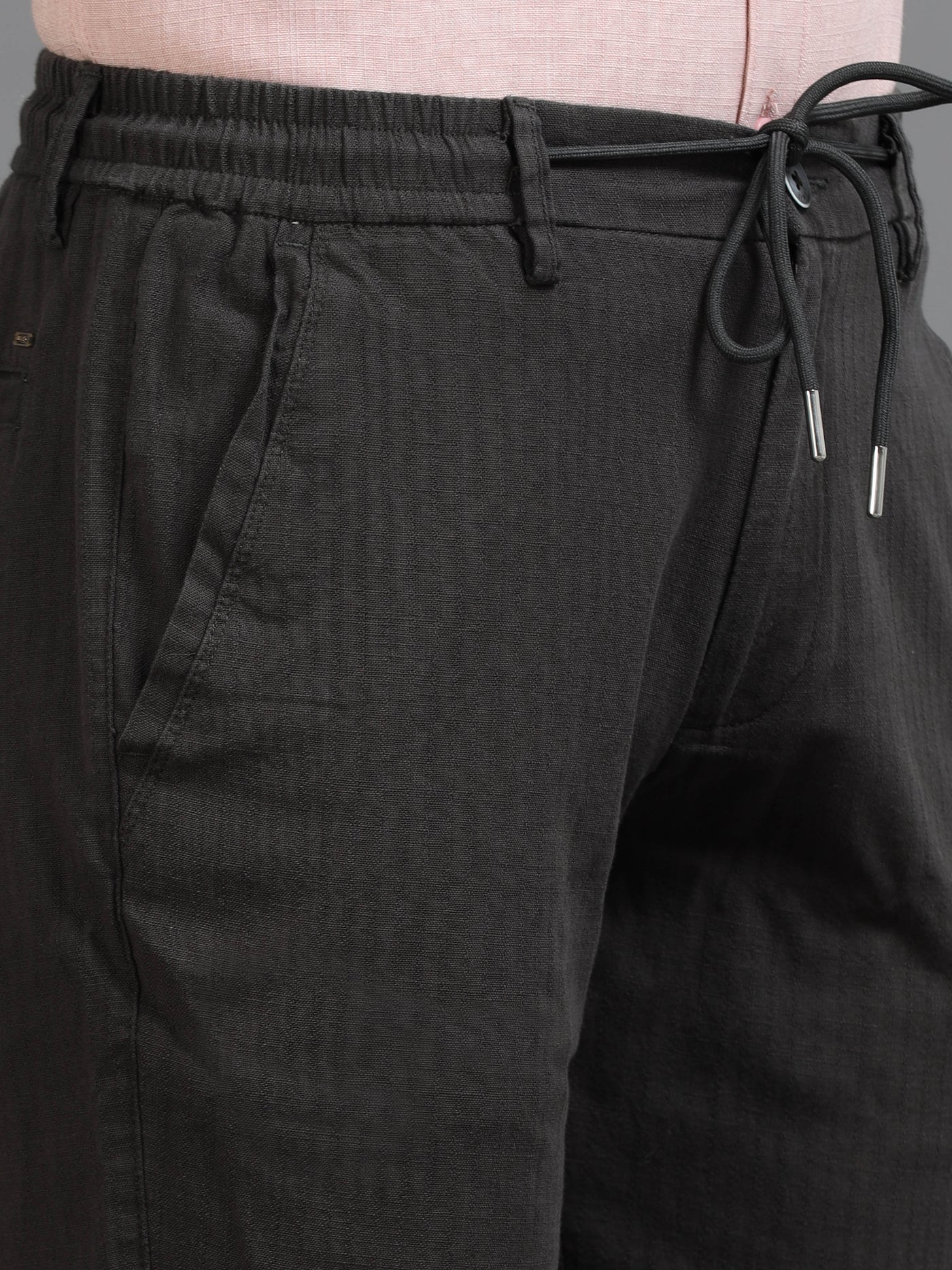 Classic Stripe Relaxed Drawstring Trouser