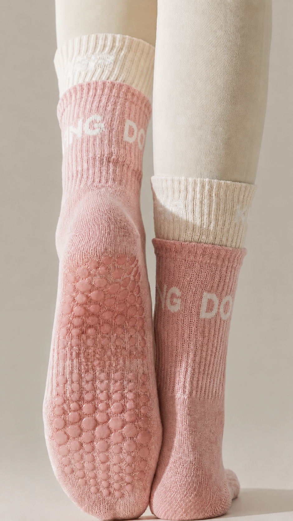 Ritual Motion Grip Organic Cotton Socks (Mid length) (1-Pack)
