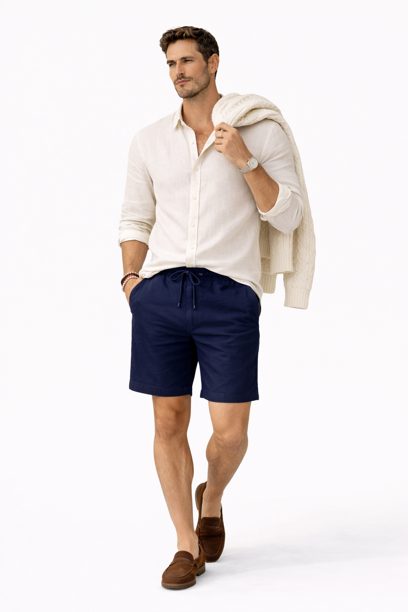 Men's Comfort fit Elastic Drawstring Shorts