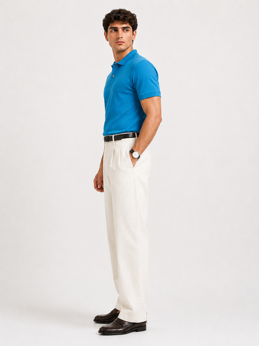BANARA RELAXED PIQUE POLO