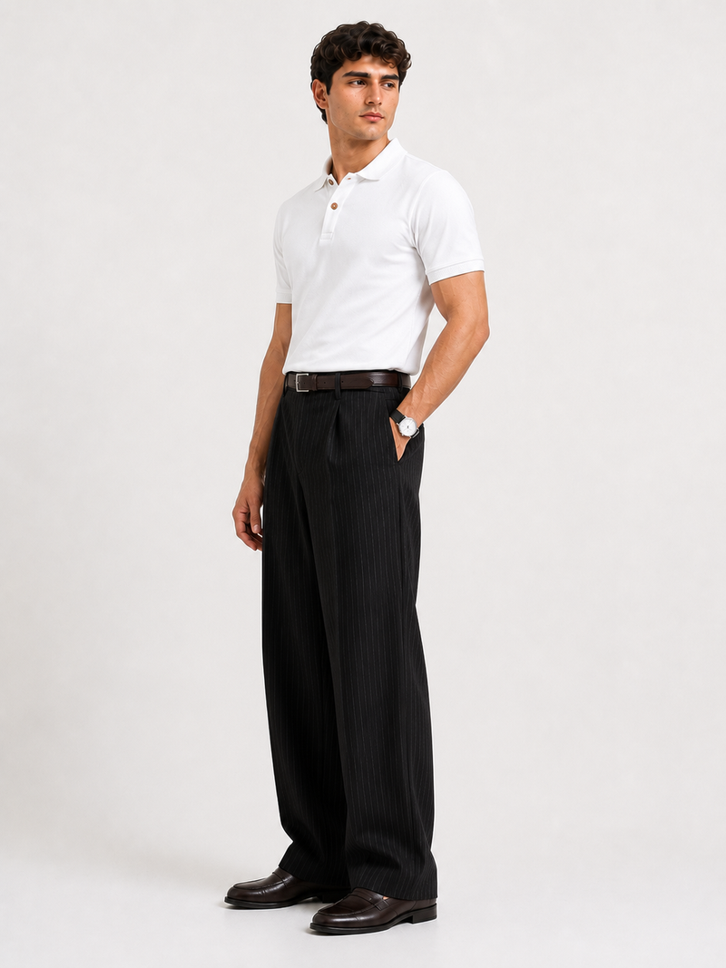 BANARA RELAXED PIQUE POLO