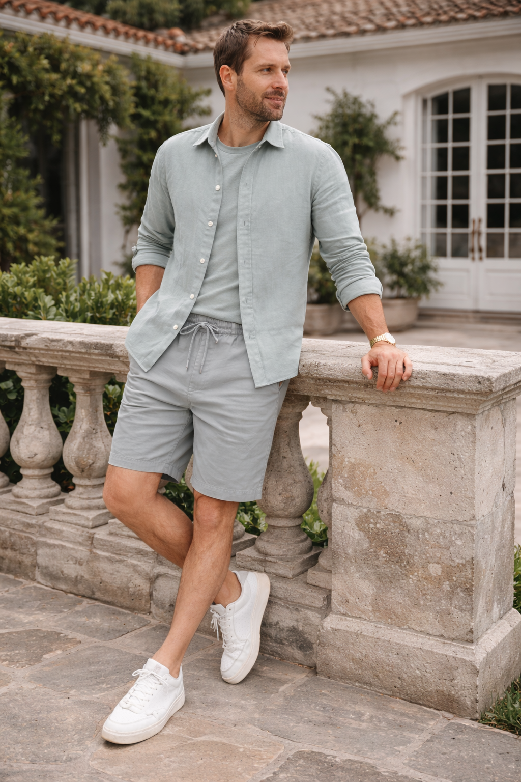 Men's Comfort fit Elastic Drawstring Shorts