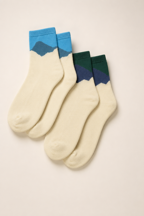 Summit Trail Organic Cotton Socks (Pack of 2)