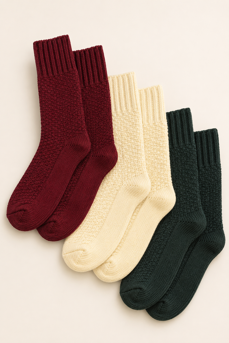 The Hearth Drop Limited Edition Socks ( Pack of 3)