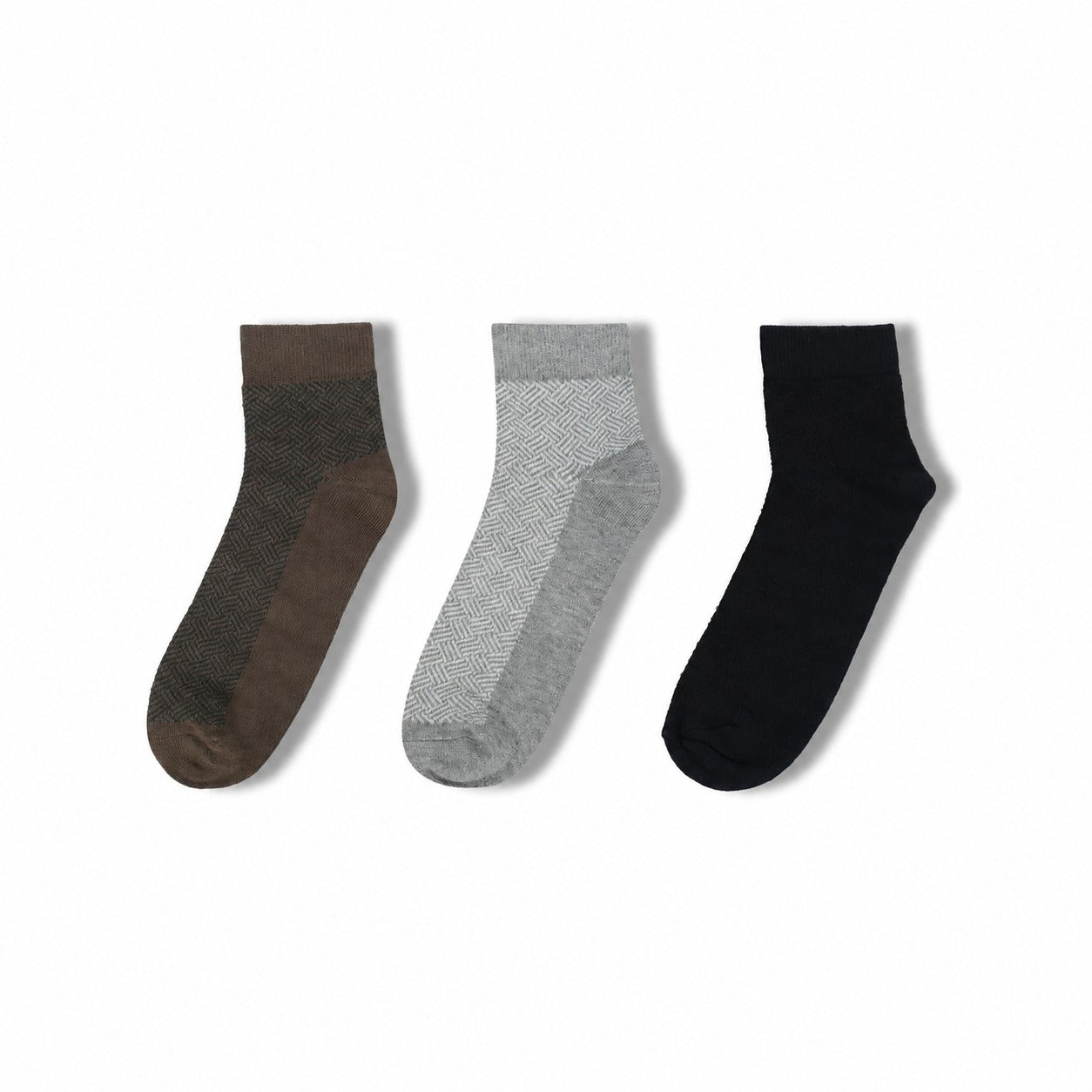 COSMO A1 No-Smell Cotton Socks (Pack of 3)