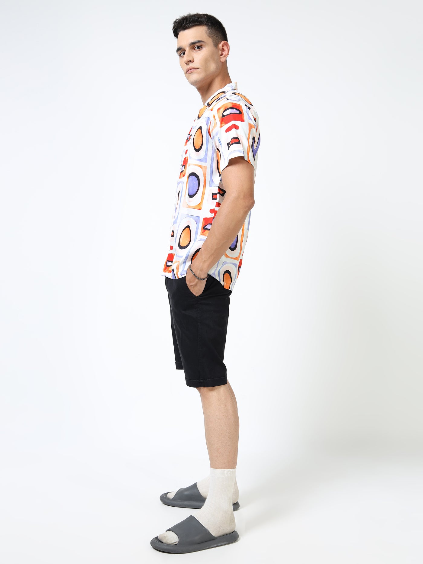 Warped Windows Cuban Shirt (Unisex)