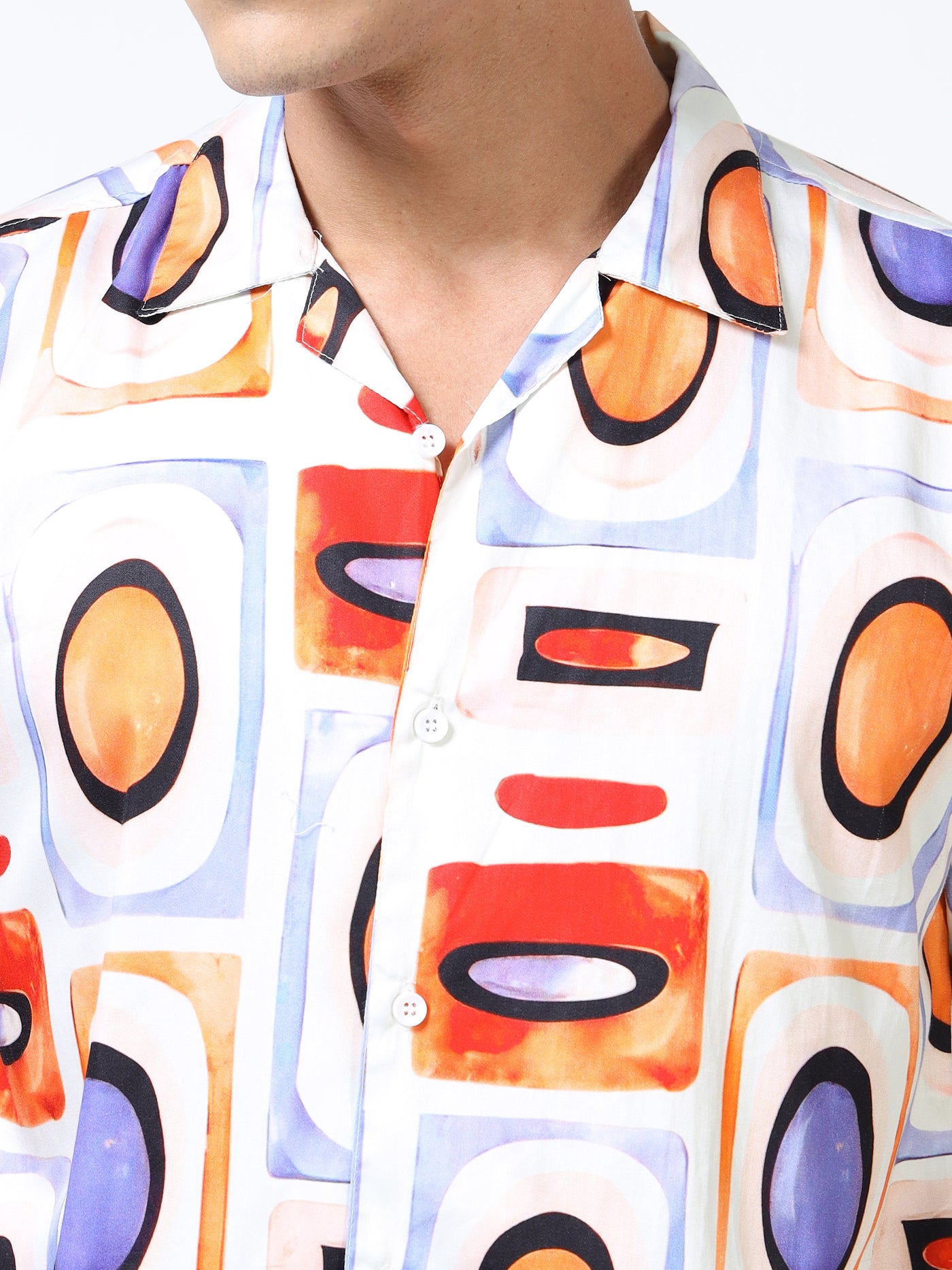 Warped Windows Cuban Shirt (Unisex)