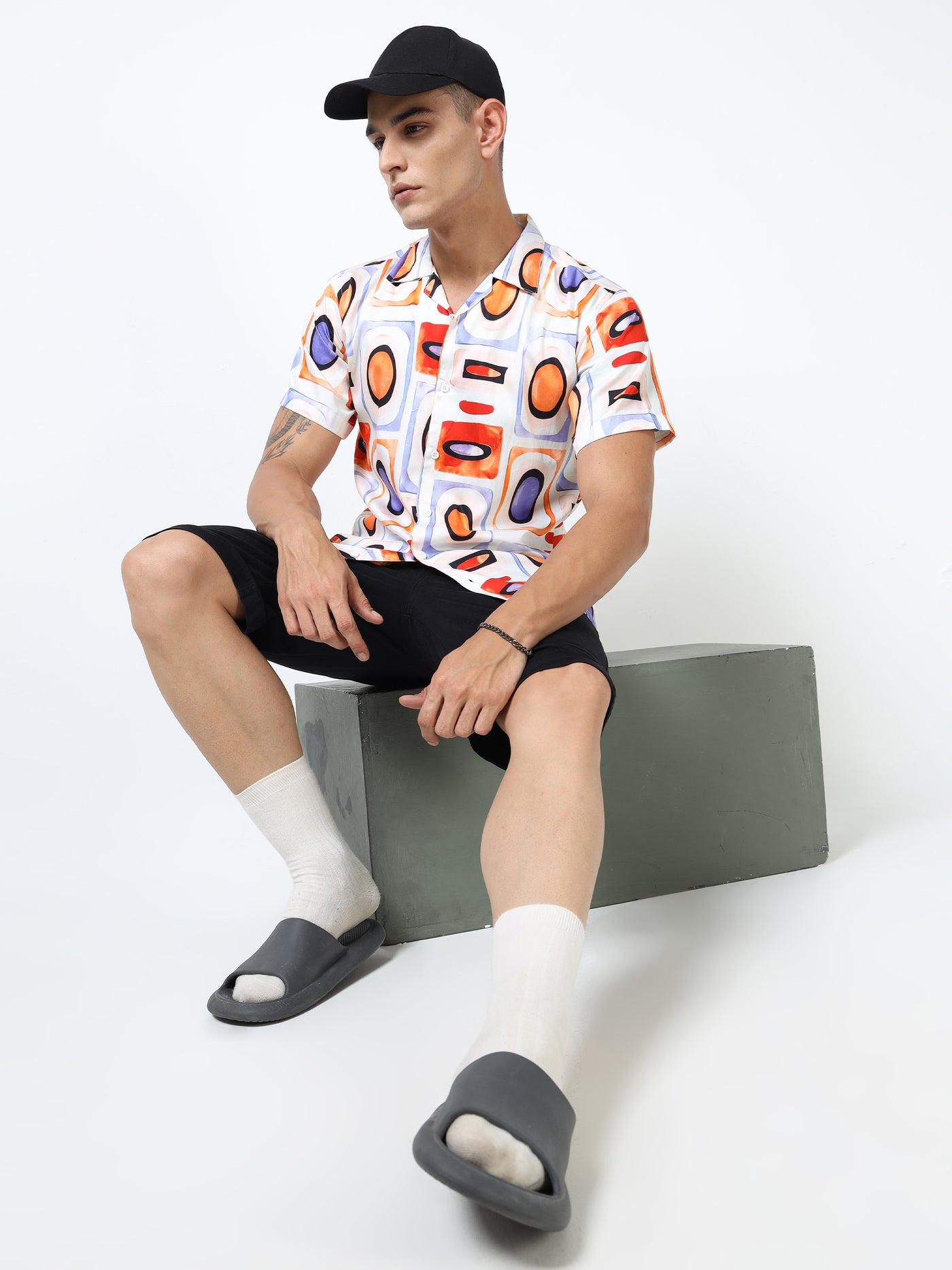 Warped Windows Cuban Shirt (Unisex)
