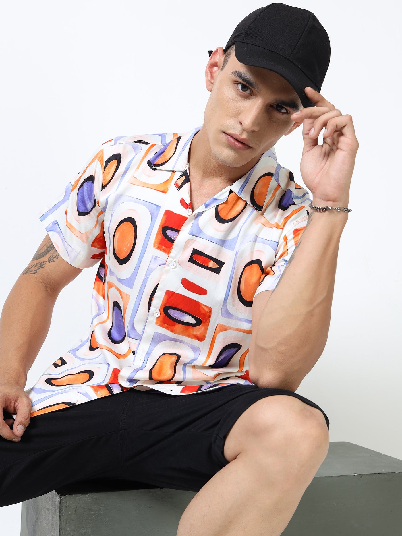 Warped Windows Cuban Shirt (Unisex)