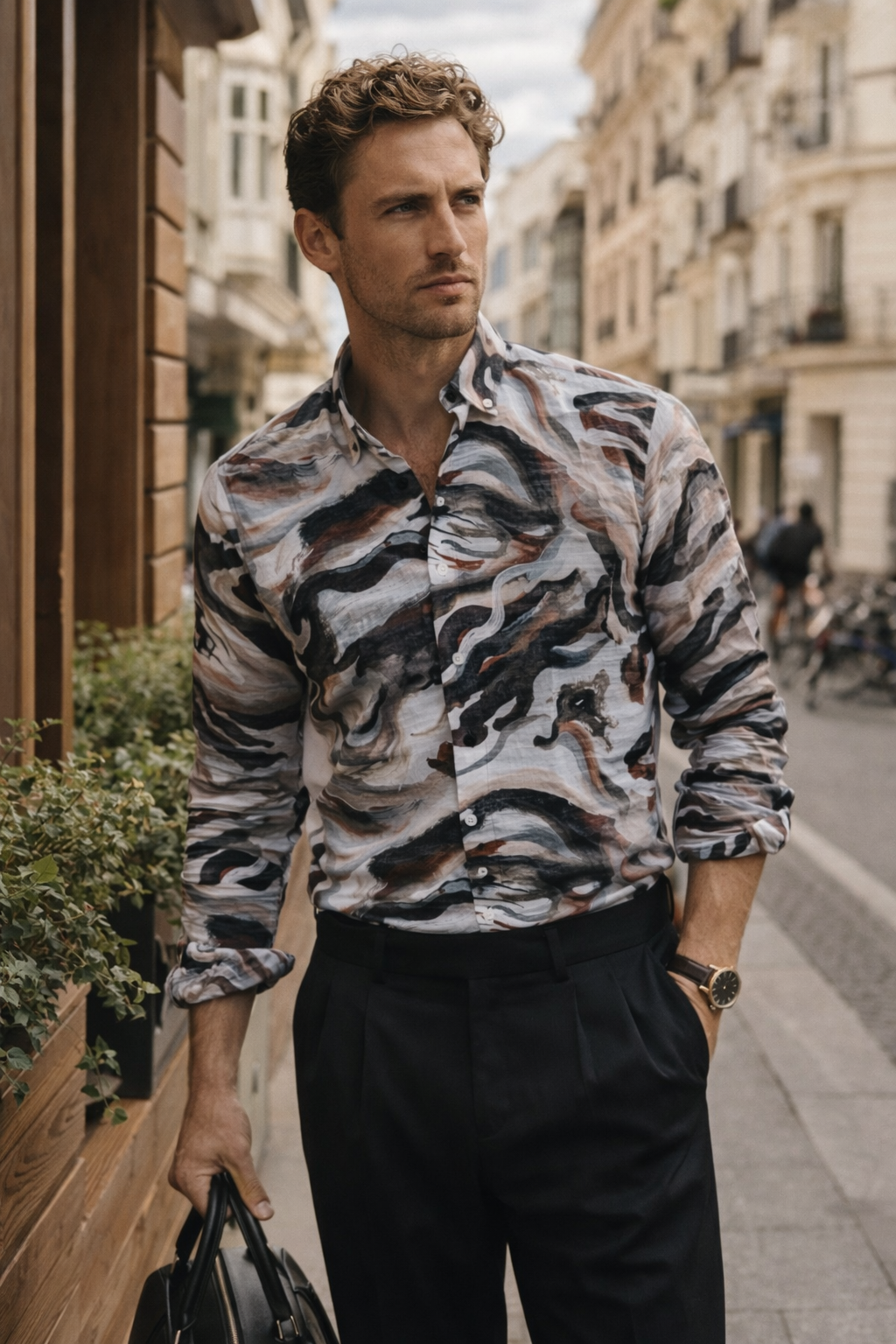 Marble Swirl Abstract shirt