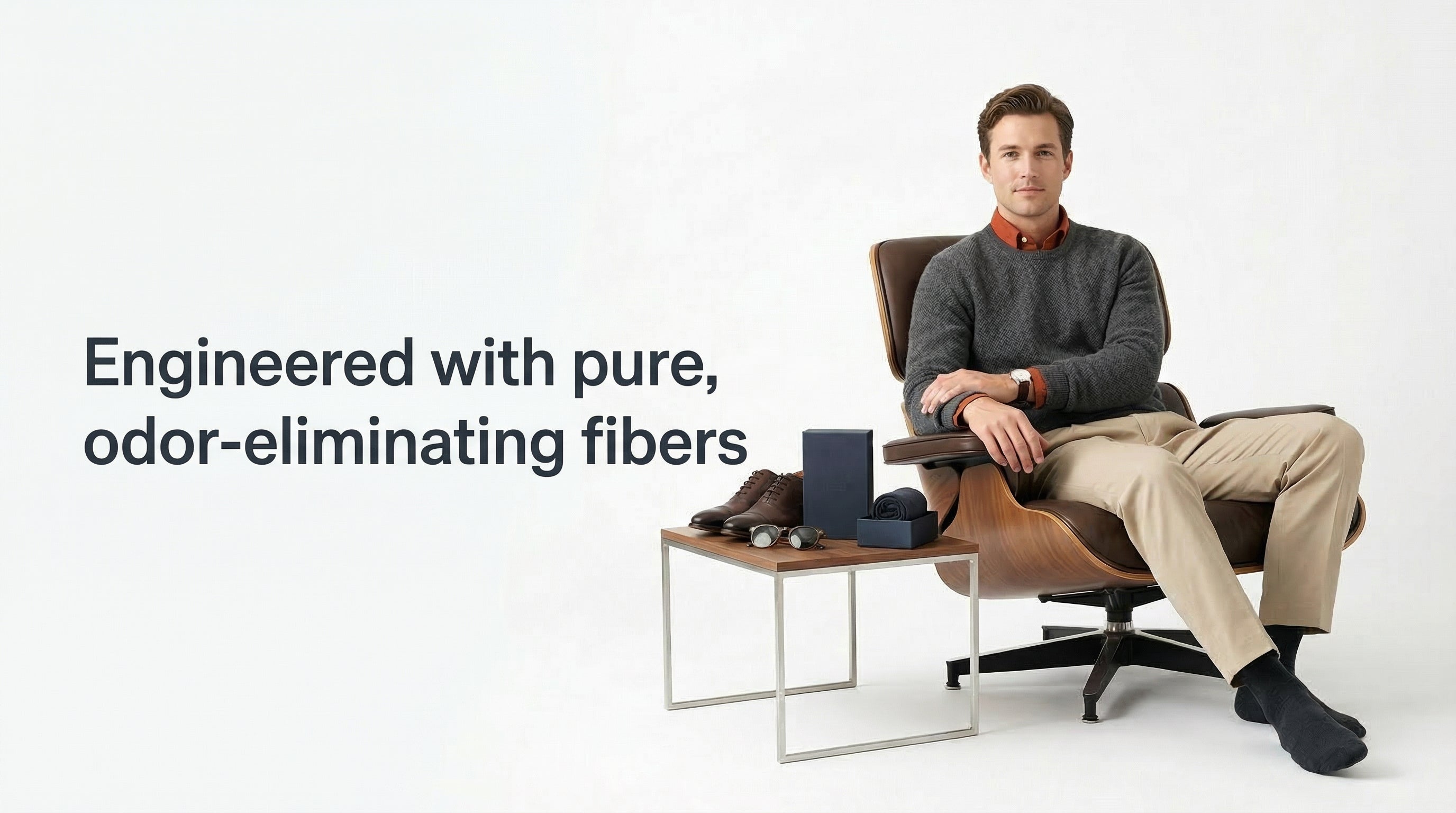 Engineered with pure, odor-eliminating fibers