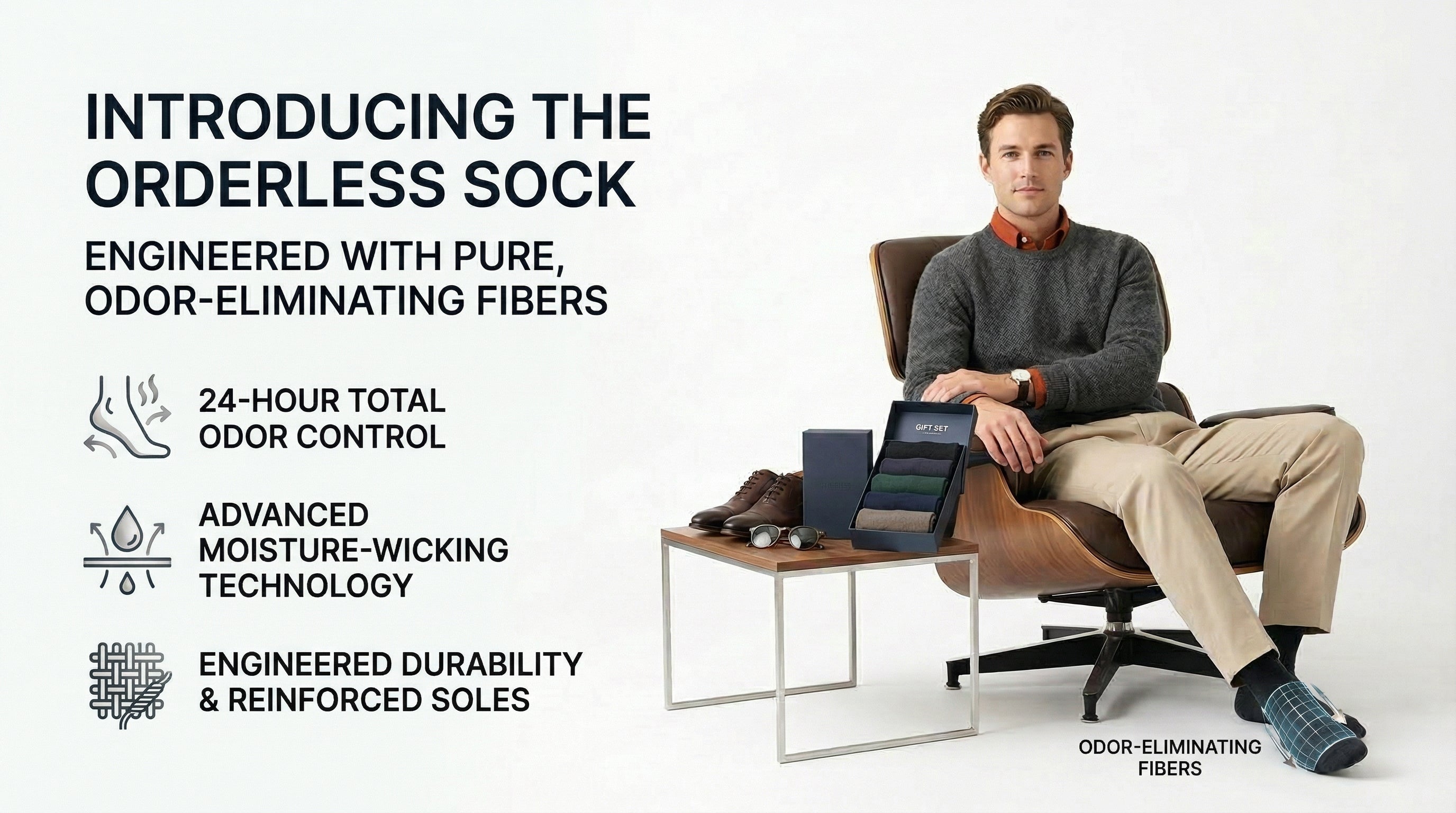 Introducing the Orderless Sock